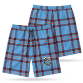 Elliot Ancient Tartan Crest Men's Beach Shorts
