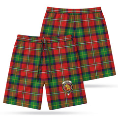 Fairlie Tartan Crest Men's Beach Shorts