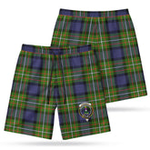 Ferguson Tartan Crest Men's Beach Shorts