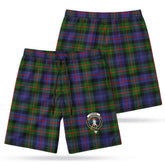 Fleming Tartan Crest Men's Beach Shorts