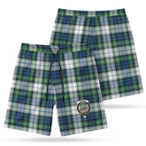 Gordon Dress Ancient Tartan Crest Men's Beach Shorts