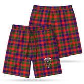 Gow (of Skeoch) Tartan Crest Men's Beach Shorts