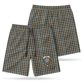 Haig Check Tartan Crest Men's Beach Shorts