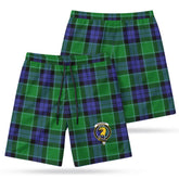Haldane Tartan Crest Men's Beach Shorts