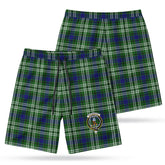 Haliburton Tartan Crest Men's Beach Shorts