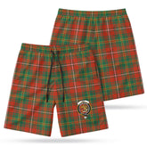 Hay Ancient Tartan Crest Men's Beach Shorts