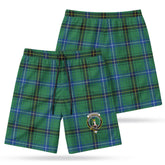 Henderson Ancient Tartan Crest Men's Beach Shorts