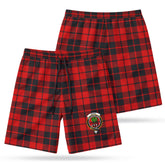 Hogg Tartan Crest Men's Beach Shorts