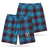 Home Ancient Tartan Crest Men's Beach Shorts