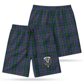 Hope Tartan Crest Men's Beach Shorts