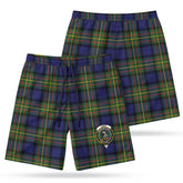 Laws Tartan Crest Men's Beach Shorts