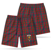 Lyle Tartan Crest Men's Beach Shorts