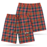 MacDuff Ancient Tartan Crest Men's Beach Shorts