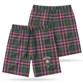 MacFarlane Hunting Modern Tartan Crest Men's Beach Shorts