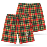 MacLachlan Hunting Modern Tartan Crest Men's Beach Shorts