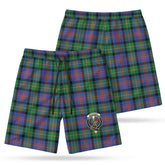 MacLennan Ancient Tartan Crest Men's Beach Shorts