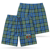 MacLeod of Harris Ancient Tartan Crest Men's Beach Shorts