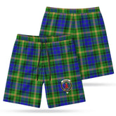 Maitland Tartan Crest Men's Beach Shorts