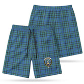 Matheson Hunting Ancient Tartan Crest Men's Beach Shorts