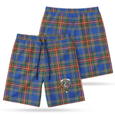 McBeth Ancient Tartan Crest Men's Beach Shorts
