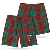 McCook Tartan Crest Men's Beach Shorts