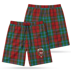 McCook Tartan Crest Men's Beach Shorts