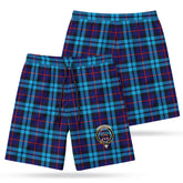 McCorquodale Tartan Crest Men's Beach Shorts