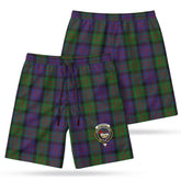 McDonald Tartan Crest Men's Beach Shorts