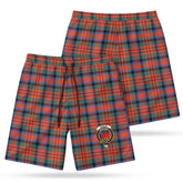 McDuff Ancient Tartan Crest Men's Beach Shorts