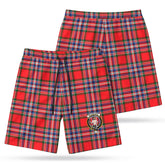 McFarlane Modern Tartan Crest Men's Beach Shorts