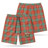 McFie Ancient Tartan Crest Men's Beach Shorts