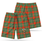 McGregor Ancient Tartan Crest Men's Beach Shorts