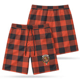 McGregor Rob Roy Ancient Tartan Crest Men's Beach Shorts