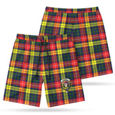 McIndoe Tartan Crest Men's Beach Shorts