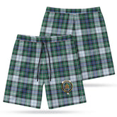 McKenzie Dress Ancient Tartan Crest Men's Beach Shorts