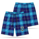 McKerrell Tartan Crest Men's Beach Shorts