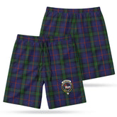 McLafferty Tartan Crest Men's Beach Shorts