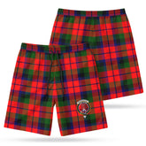 McNaughten Tartan Crest Men's Beach Shorts