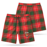 McPhee Tartan Crest Men's Beach Shorts