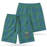 Montgomery Ancient Tartan Crest Men's Beach Shorts