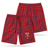 Murray of Tulloch Modern Tartan Crest Men's Beach Shorts