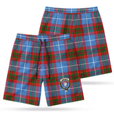 Pennycook Tartan Crest Men's Beach Shorts