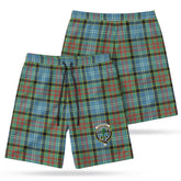 Porterfield Tartan Crest Men's Beach Shorts