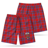 Rait Tartan Crest Men's Beach Shorts