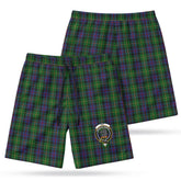 Tait Tartan Crest Men's Beach Shorts
