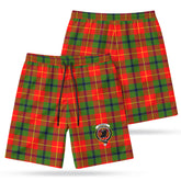 Turnbull Dress Tartan Crest Men's Beach Shorts