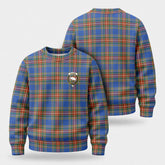Bethune Ancient Tartan Crest Sweater