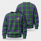 Boyle Tartan Crest Sweater