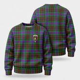 Brodie Hunting Modern Tartan Crest Sweater