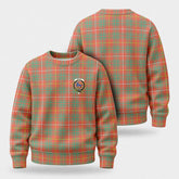 Bruce Ancient Tartan Crest Sweater